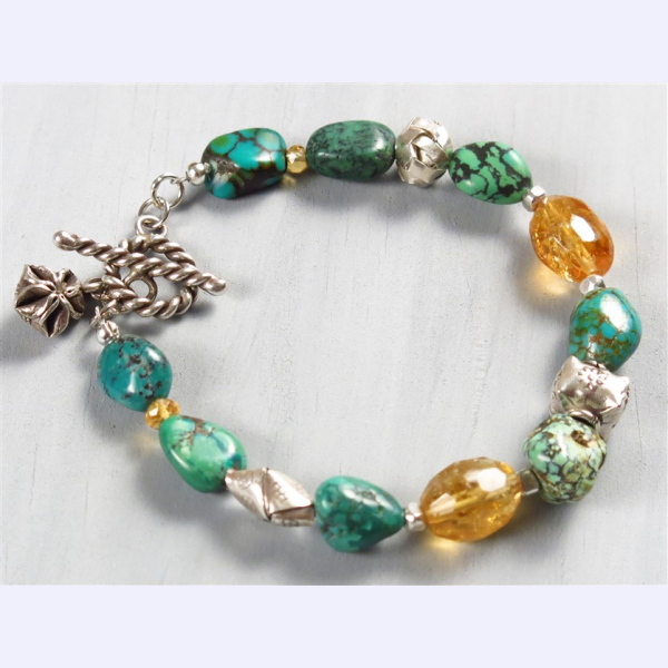 Handmade Turquoise bracelet