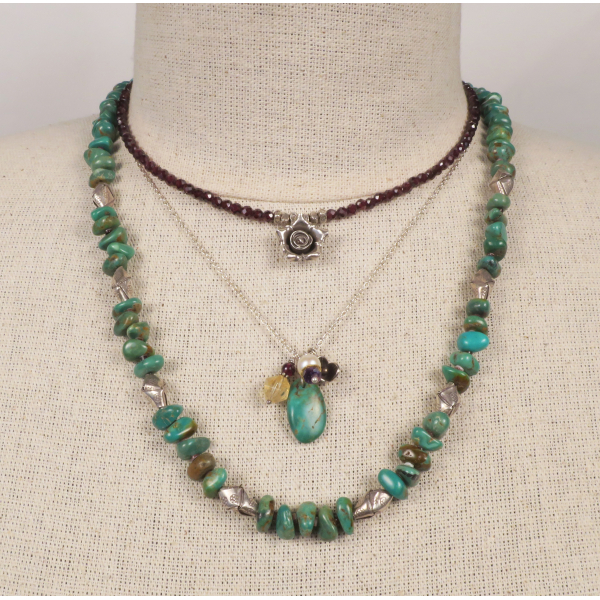 Fox Turquoise Necklace