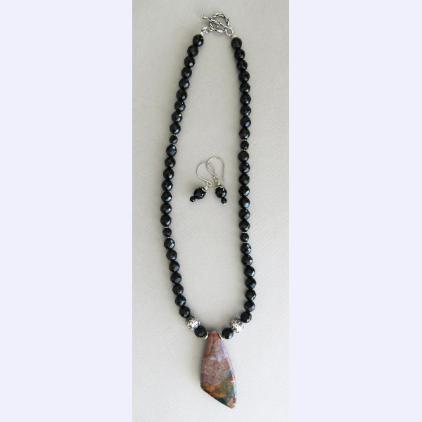 Ocean jasper necklace