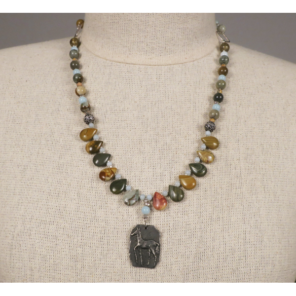 Rocky Butte Jasper Necklace