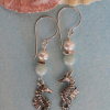 Seahorse earrings