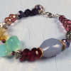 Multiple gemstone bracelet