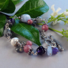 handmade amethyst and labradorite multigem bracelet