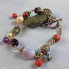 handmade amethyst and labradorite multigem bracelet