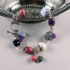 handmade amethyst and labradorite multigem bracelet