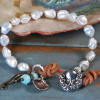 octopus boho pearl bracelet Boho pearl bracelet