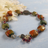 Handmade Red Creek Jasper Bracelet