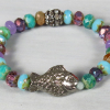 stretch fish bracelet