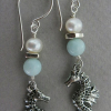 Seahorse earrings