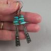 Handmade Kingman Turquoise Earrings