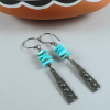 Kingman Turquoise earrings