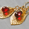 Mozambique Garnet Earrings