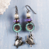 Beachy sea turtle earrings