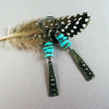 Handmade Kingman Turquoise Earrings