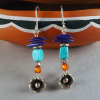 Handmade Nacozari turquoise earrings Handmade Nacozari turquoise earrings