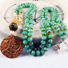 Boho long necklace with Green Girl pendant Boho long necklace with Green Girl pendant
