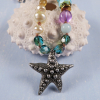 boho starfish beaded necklace