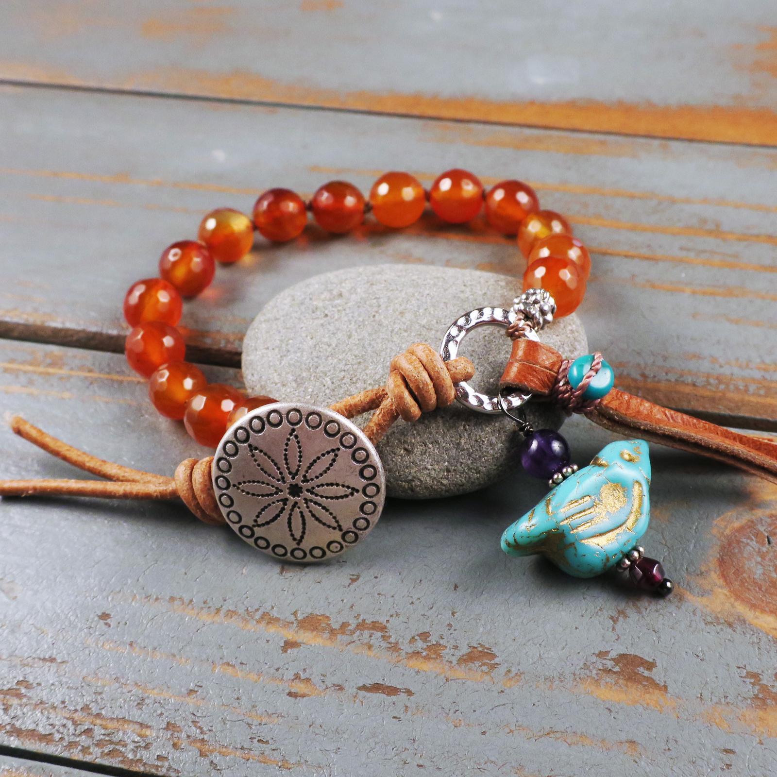 Handmade Lake Michigan Earth Bead Bracelets – Apothecary Gift Shop-thunohoangphong.vn