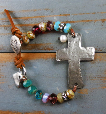 Boho Cross Bracelet